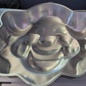 Vintage 1974 Wilton Happy Clown Aluminum Cake Pan Bozo Fun Birthday Great Cond.